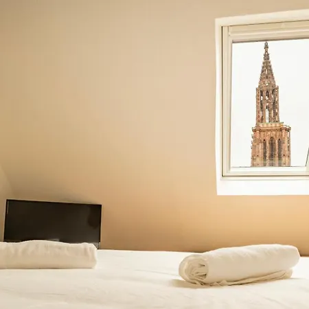 Appartamento Chez Nolina - Duplex Avec Vues Cathedrale Et Quais Strasburgo Esterno foto